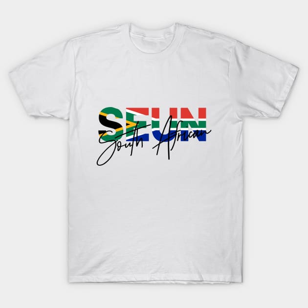 Sean South African T-Shirt by KindlyHarlot